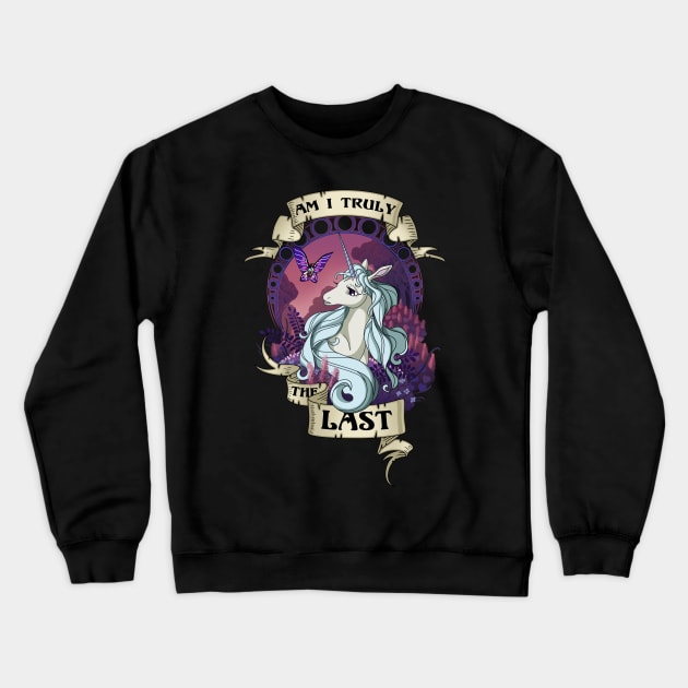 The Last Crewneck Sweatshirt by etcherSketch